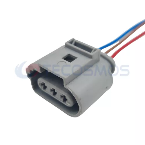 Auto Parts 3.5mm Car Fog Lamp Holder Crankshaft Sensor Connector 3-pin Female 0090-391 1J09737236 1J0973723G CT3-0008M - image 3
